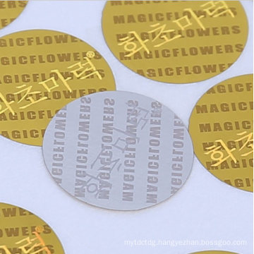 Custom Design Vinyl Hologram Anti-Counterfeiting Labels Reflective Sheeting and Glitter Film